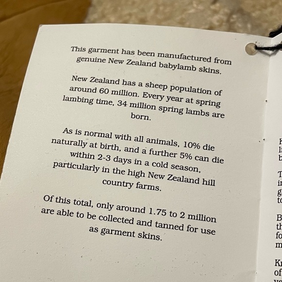 NWT Women’s Knight of New Zealand Lambskin Vest Size M - Picture 10 of 12